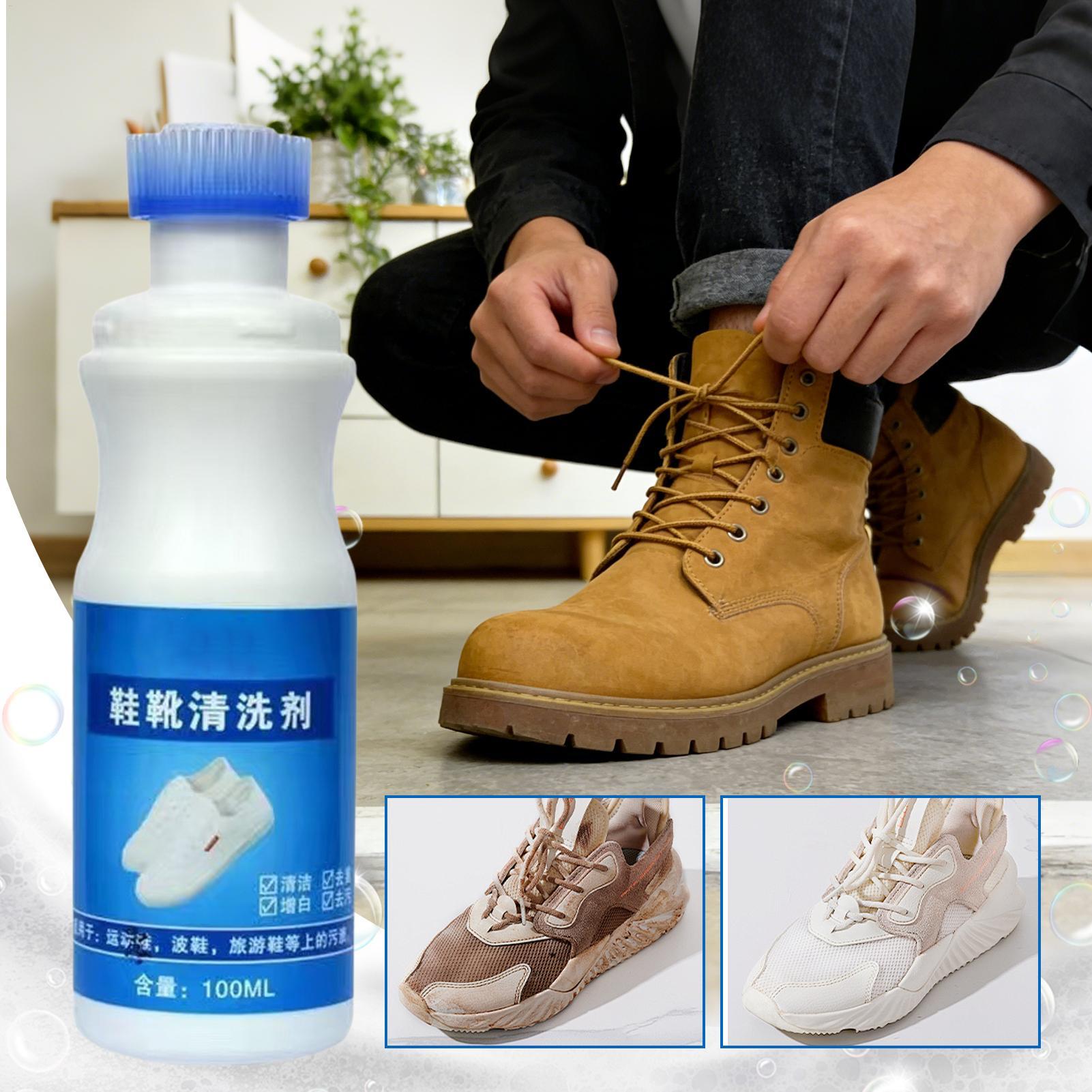 منظف أحذية أبيض 100 مل، رغوة ت - مراجعة Sneaker Care Spray وسعره