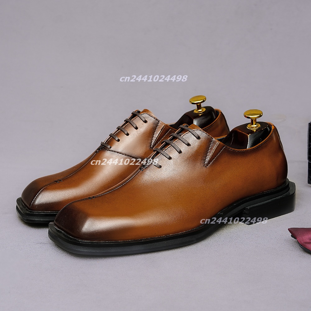 حذاء أوكسفورد رجالي مصنوع يدوي - مراجعة Leather Shoe Polish وسعره